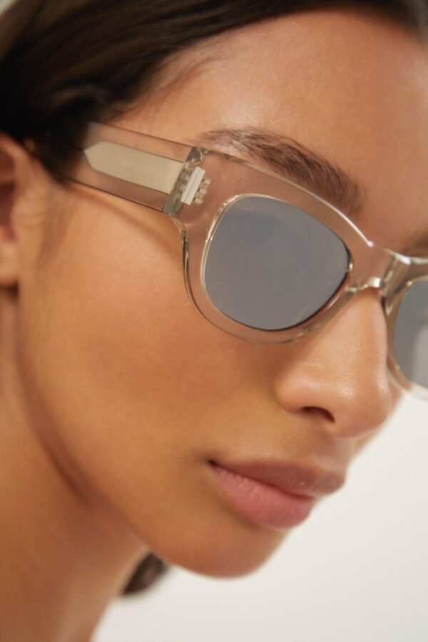 Saint Laurent bold oval crystal sunglasses - Lux Studios