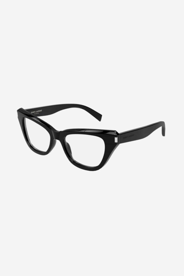 Saint Laurent cat eye angular black frame - Lux Studios