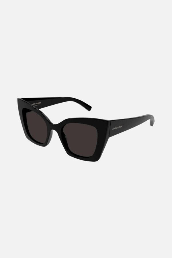 Saint Laurent cat eye bold black sunglasses - Lux Studios