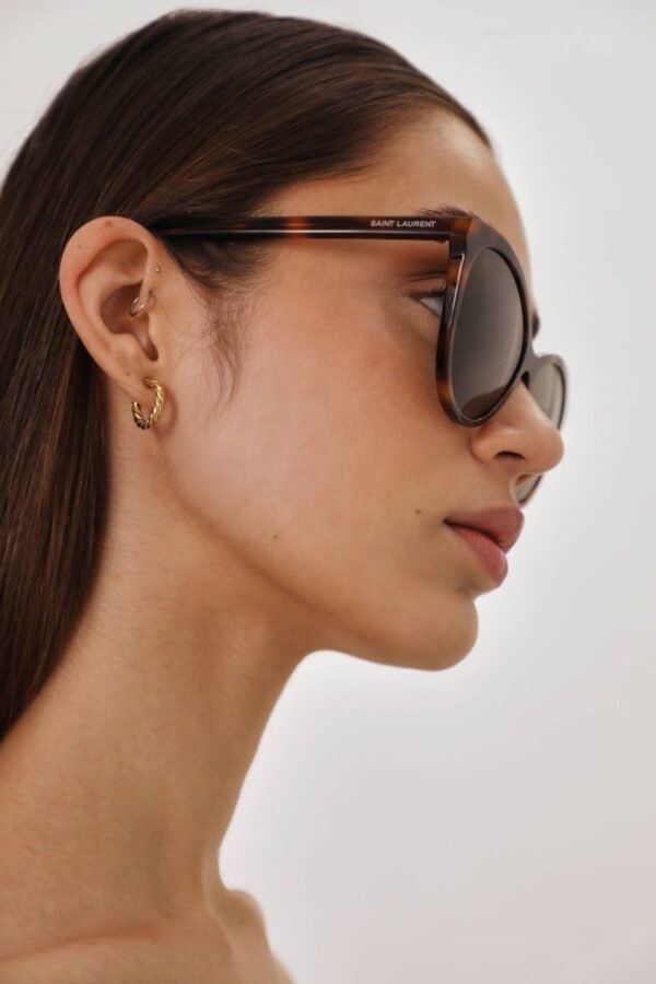 Saint Laurent cat-eye havana sunglasses - Lux Studios