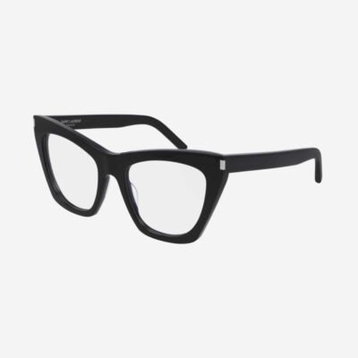 Saint Laurent cat eye kate angular black frame - Lux Studios