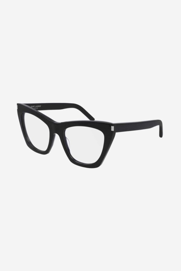 Saint Laurent cat eye kate angular black frame - Lux Studios