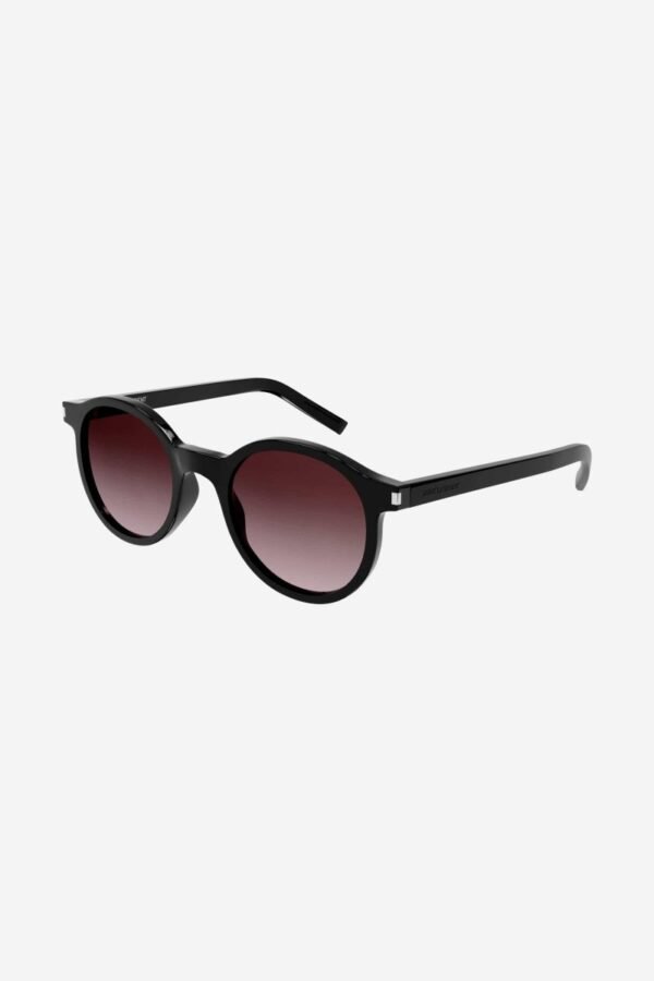 Saint Laurent circular black sunglasses - Lux Studios