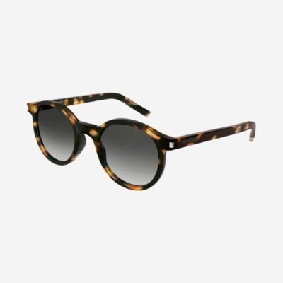 Saint Laurent circular havana sunglasses - Lux Studios