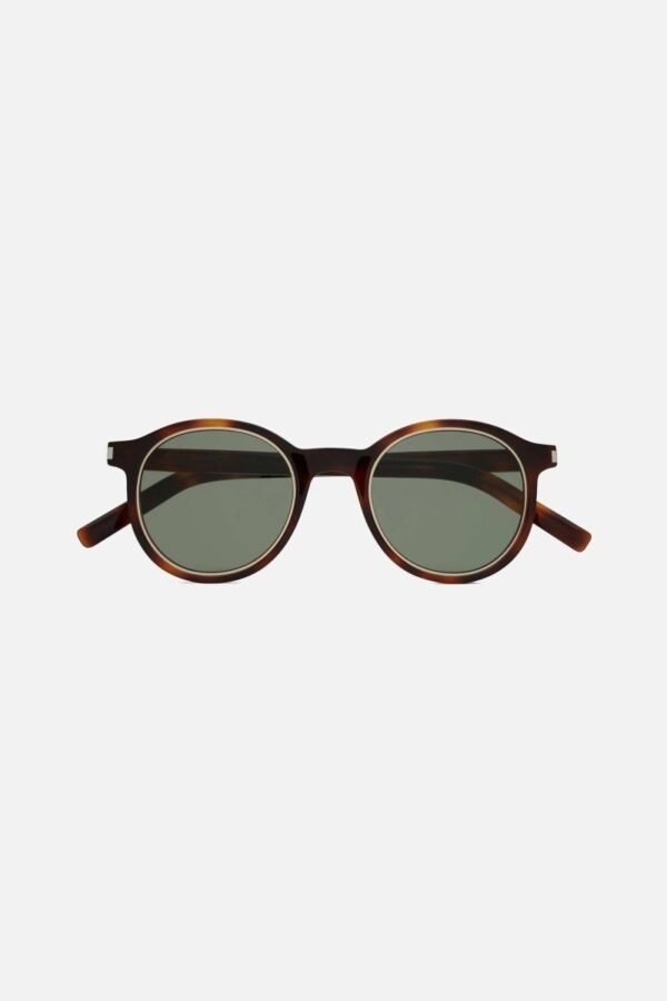 Saint Laurent classic havana round sunglasses - Lux Studios