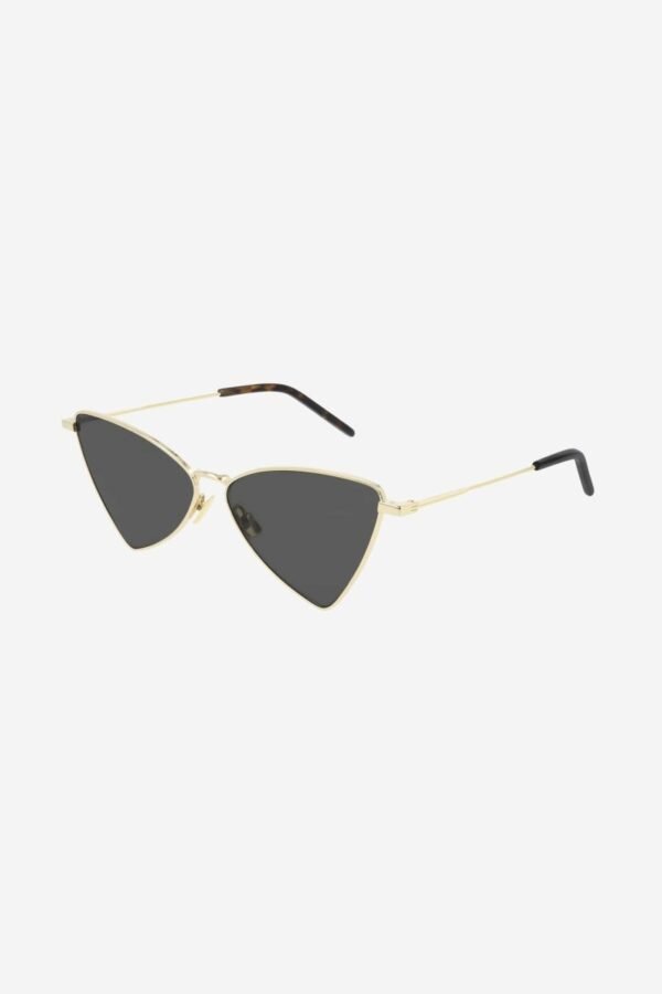 Saint Laurent gold cat-eye sunglasses - Lux Studios