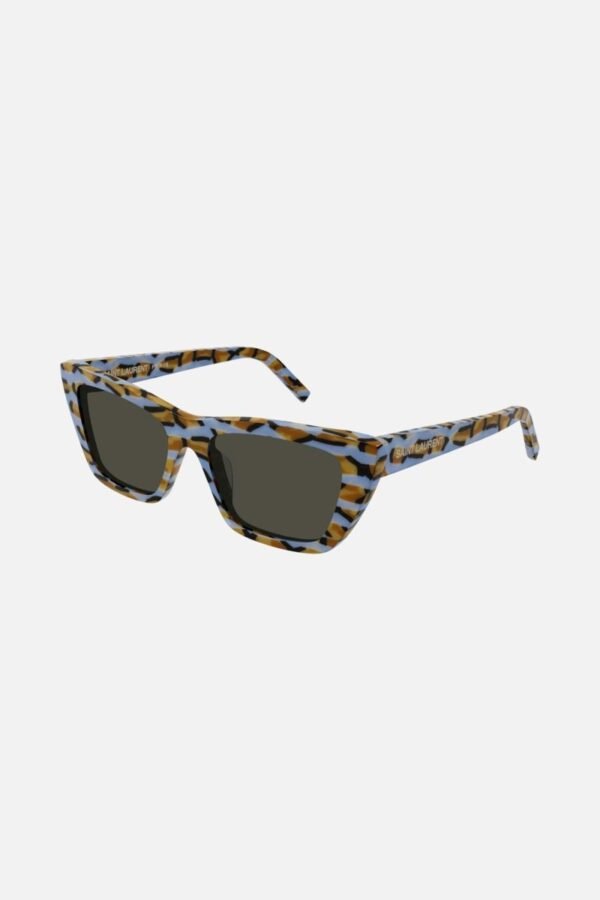 Saint Laurent iconic MICA cat-eye multicolor sunglasses - Lux Studios