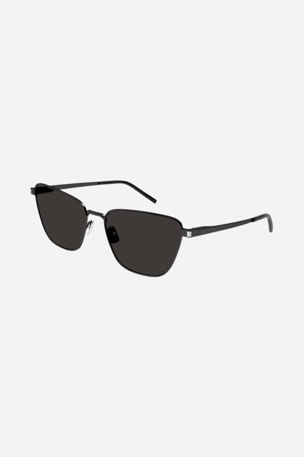 Saint Laurent metal black cat eye sunglasses - Lux Studios