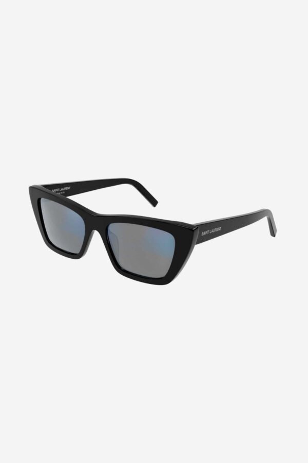 Saint Laurent mica black blue light frame - Lux Studios