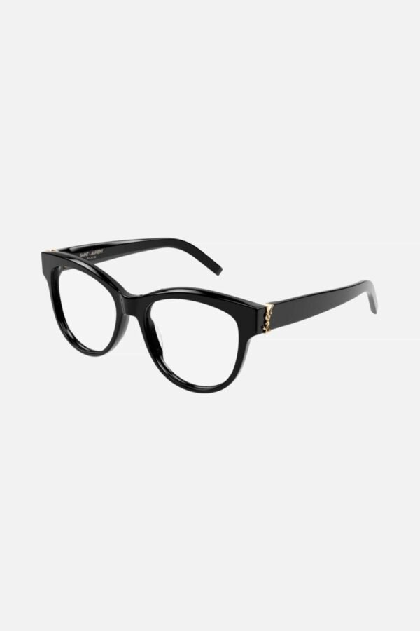 Saint Laurent round cat-eye black frame - Lux Studios