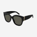 Saint Laurent SL M95 oversized black cat eye sunglasses - Lux Studios