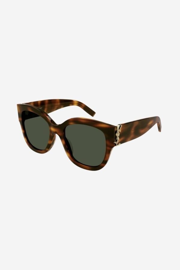 Saint Laurent SL M95 oversized havana cat eye sunglasses - Lux Studios