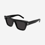 Saint Laurent squared black angular sunglasses - Lux Studios
