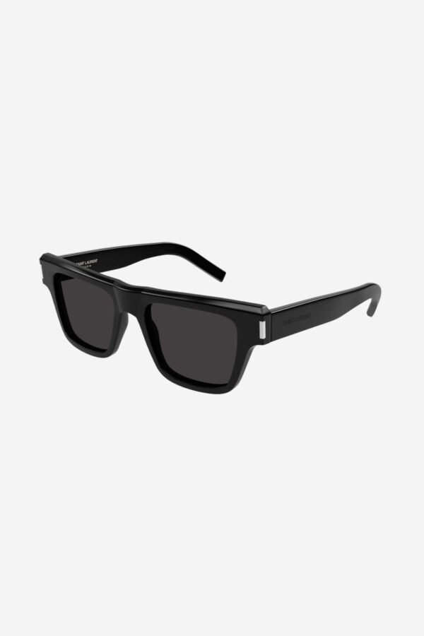 Saint Laurent squared black angular sunglasses - Lux Studios