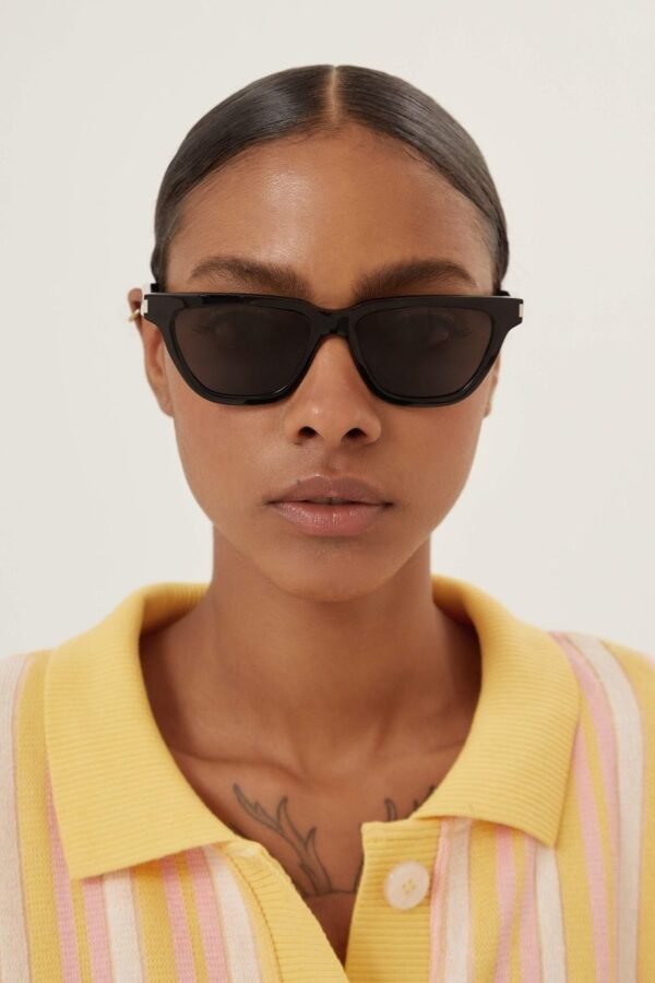 Saint Laurent SULPICE angular cat-eye UNISEX sunglasses - Lux Studios