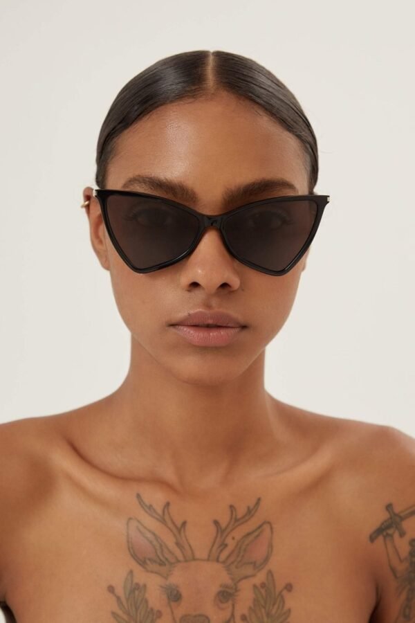 Saint Laurent thin acetate frame featuring Jerry shape - Lux Studios
