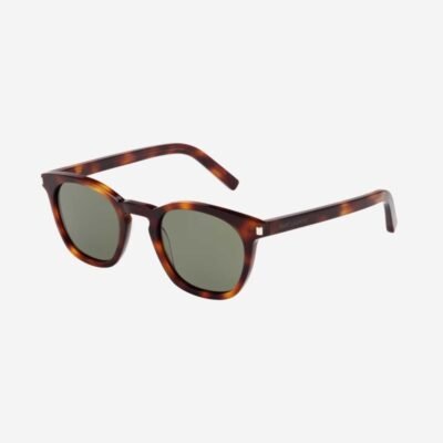 Saint Laurent UNISEX iconic SL28 havana sunglasses - Lux Studios