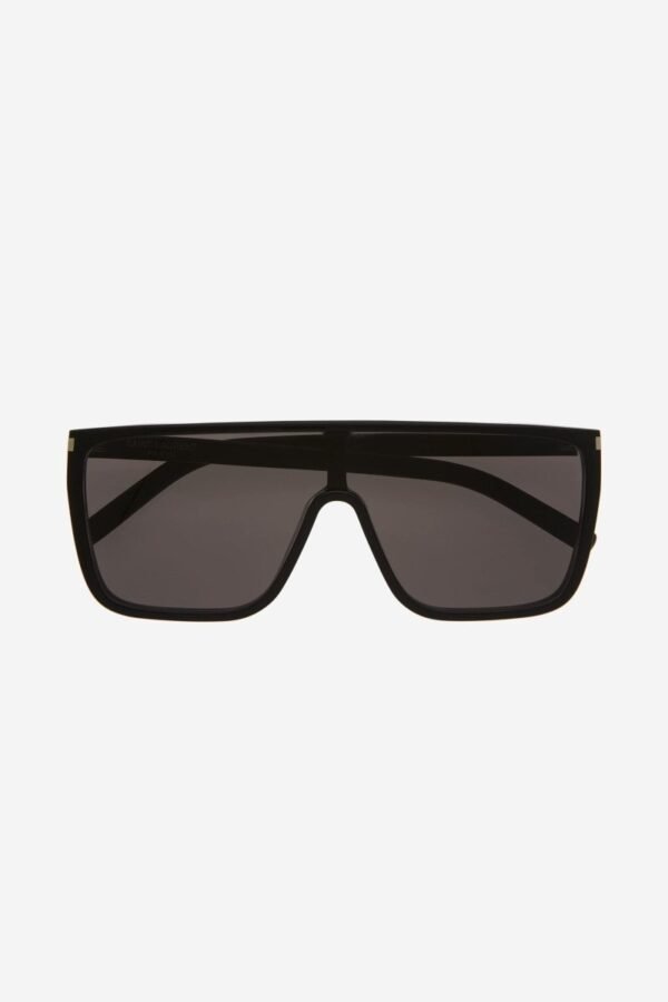 Saint Laurent UNISEX MASK ACE black sunglasses - Lux Studios