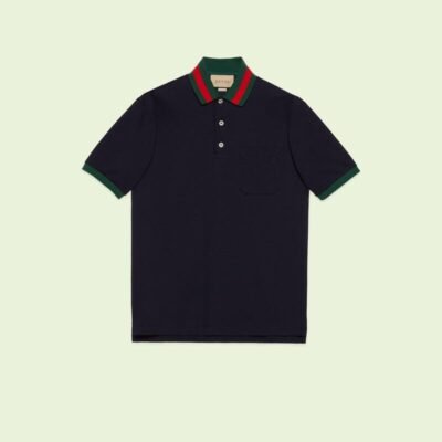 Stretch cotton piquet polo - Lux Studios