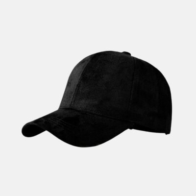 SUEDE CAP | BLACK - Lux Studios