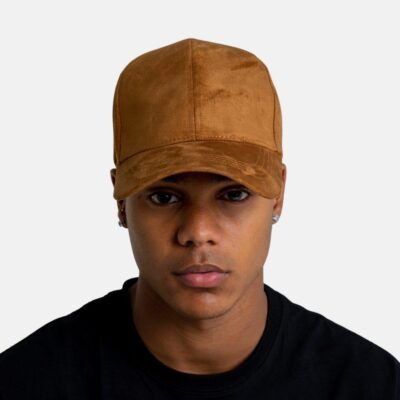 SUEDE CAP | BROWN - Lux Studios