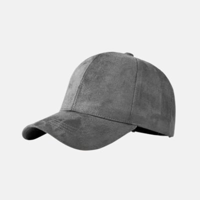 SUEDE CAP | GRAY - Lux Studios