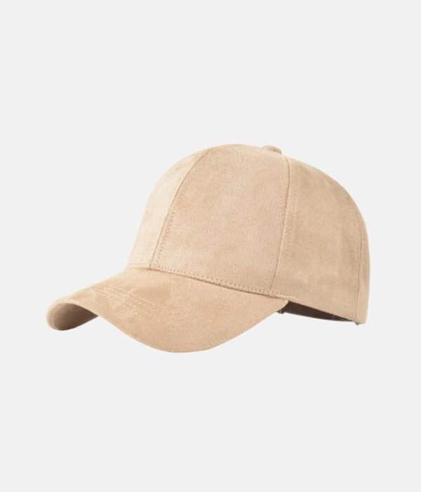 SUEDE CAP | KHAKI - Lux Studios