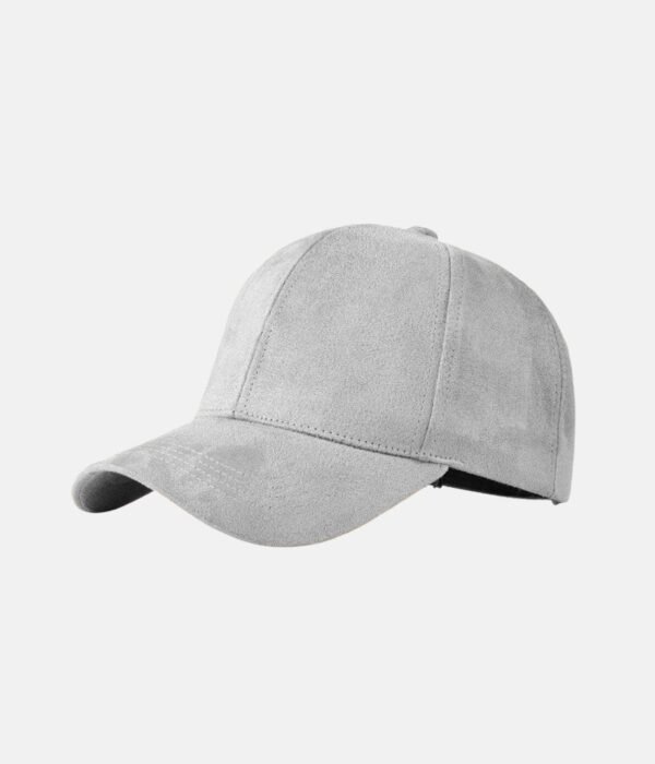 SUEDE CAP | LIGHT GRAY - Lux Studios