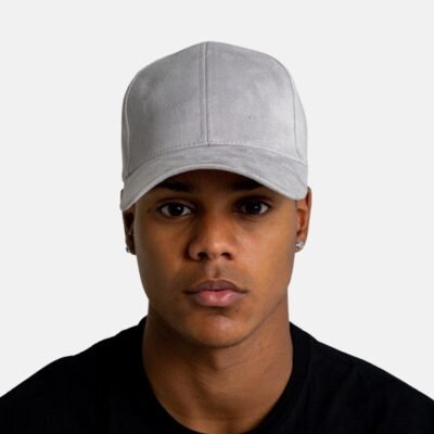 SUEDE CAP | LIGHT GRAY - Lux Studios