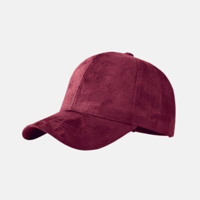 SUEDE CAP | RED - Lux Studios