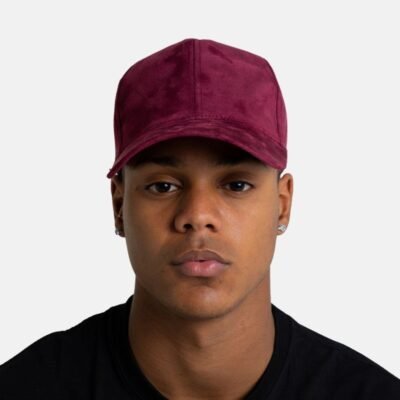 SUEDE CAP | RED - Lux Studios