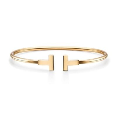 T Bangle | Gold - Lux Studios