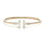 T Bangle | Gold Pearl - Lux Studios