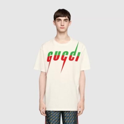 T-shirt with Gucci Blade print - Lux Studios