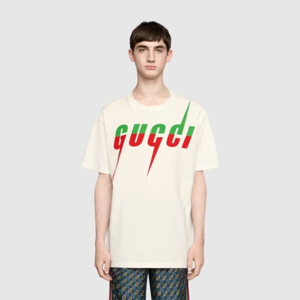 T-shirt with Gucci Blade print - Lux Studios