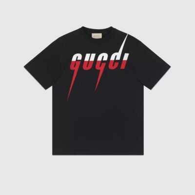 T-shirt with Gucci Blade print - Lux Studios