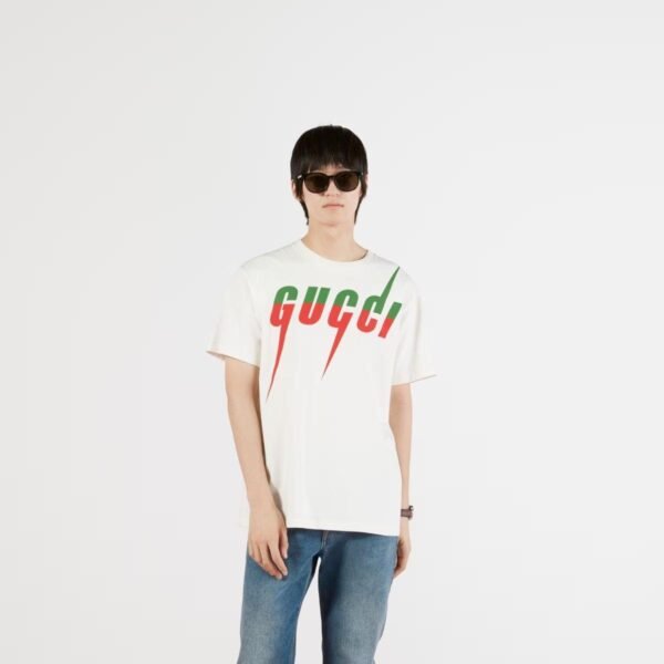 T-shirt with Gucci Blade print - Lux Studios