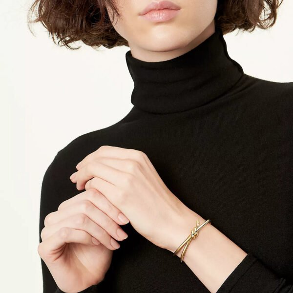 KNOT DOUBLE ROWS BRACELET