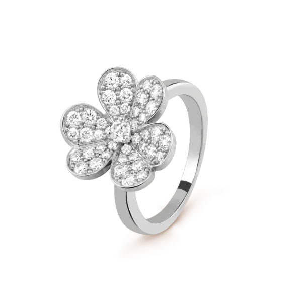FRIVOLE SILVER DIAMOND RING