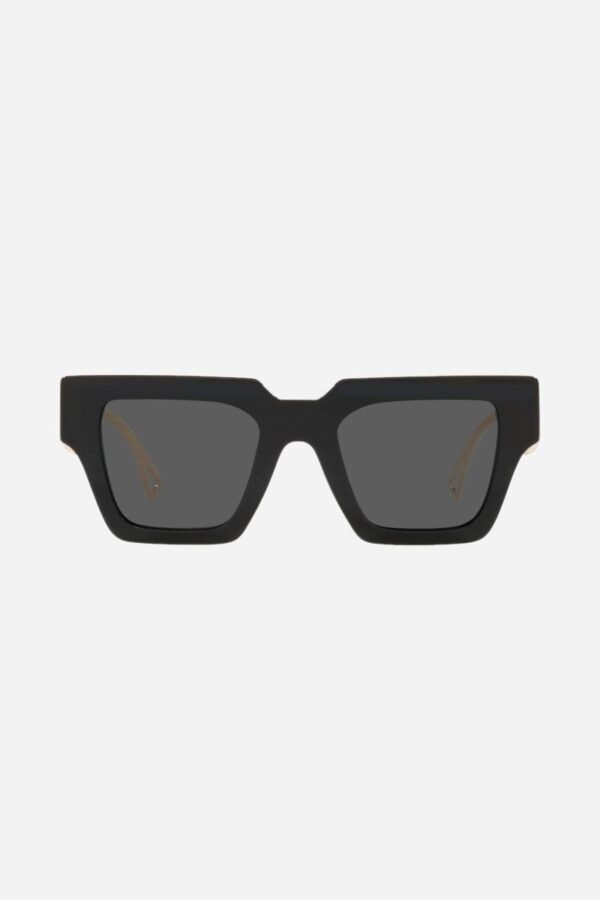 Versace squared combi black acetate sunglasses - Lux Studios