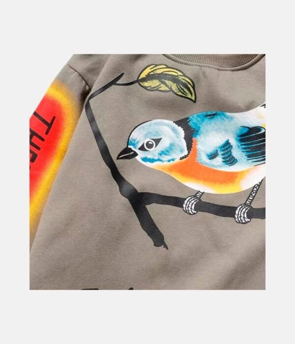 WES LANG BIRD SWEATSHIRT - Lux Studios