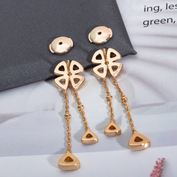 FIOREVER ROSE GOLD DIAMONDS EARRINGS