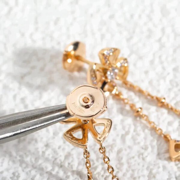 FIOREVER ROSE GOLD DIAMONDS EARRINGS