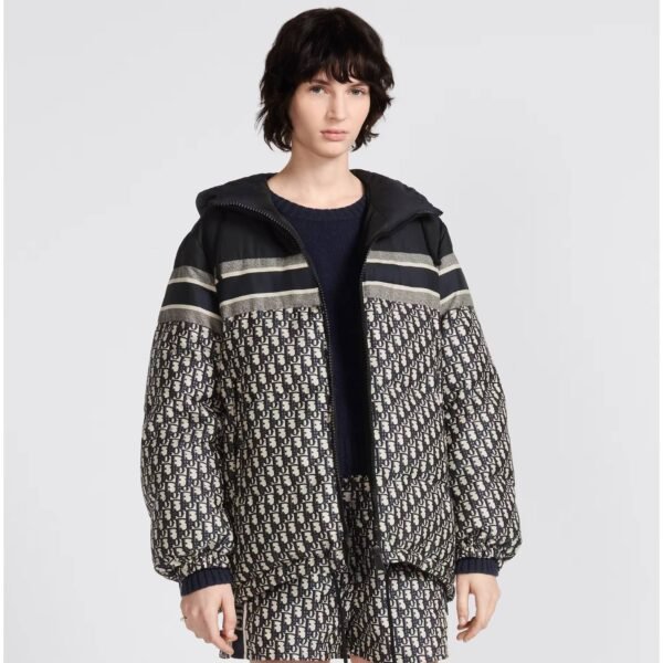 REVERSIBLE LONG PUFFER JACKET