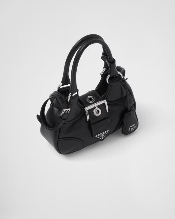 Moon Re-Nylon and leather bag