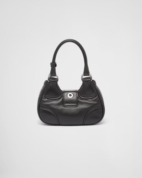 Moon Re-Nylon and leather bag
