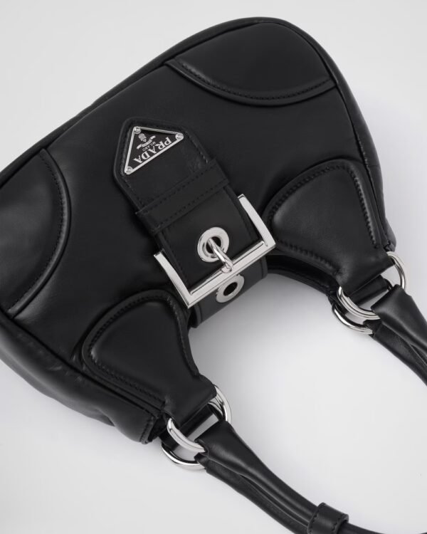 Moon Re-Nylon and leather bag