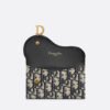 SADDLE COSMOS ZIPPED CARD HOLDER