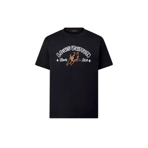 Embroidered Cotton T-Shirt