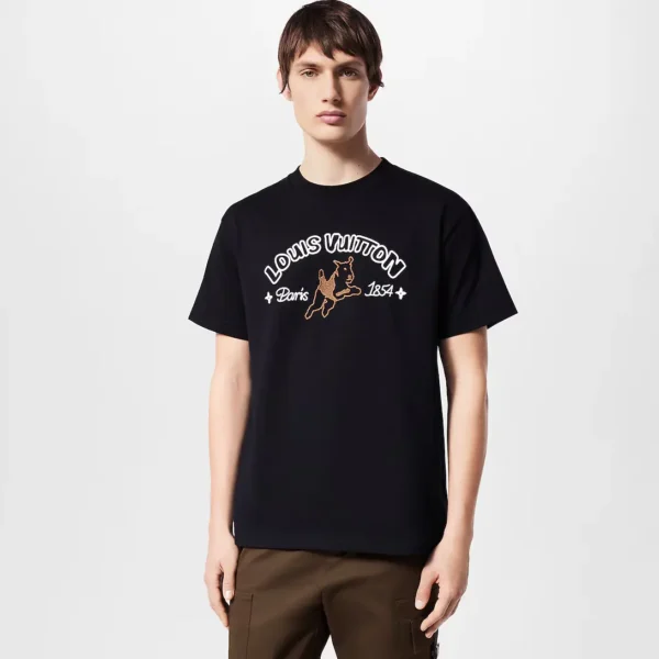 Embroidered Cotton T-Shirt
